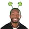 Beistle; Beistle Adult Green Glittered Shamrock Boppers, 2ct.; Category:St. Patrick's Day Party Supplies; Image:3